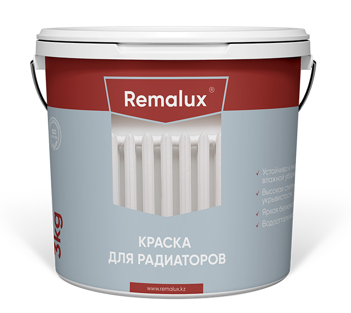 REMALUX Краска для радиаторов 3 кг