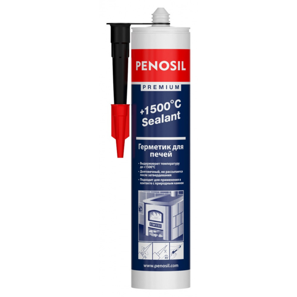PENOSIL Premium+1500C Sealant 280ml BLACK (герметик)