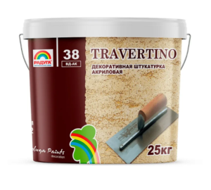 Декор штукатурка Радуга-38 (15) Travertino