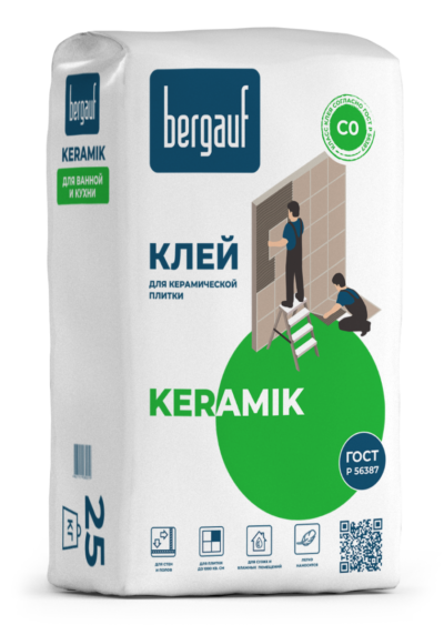 Bergauf Keramik клей для керам. плитки 25кг