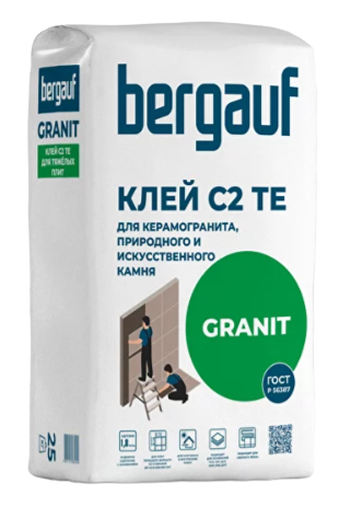 Bergauf Keramik Granit клей для круп.тяж.плит 25кг