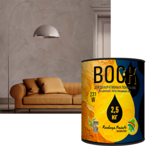 Воск Радуга-231для деккоративных покрытий 2,5 кг