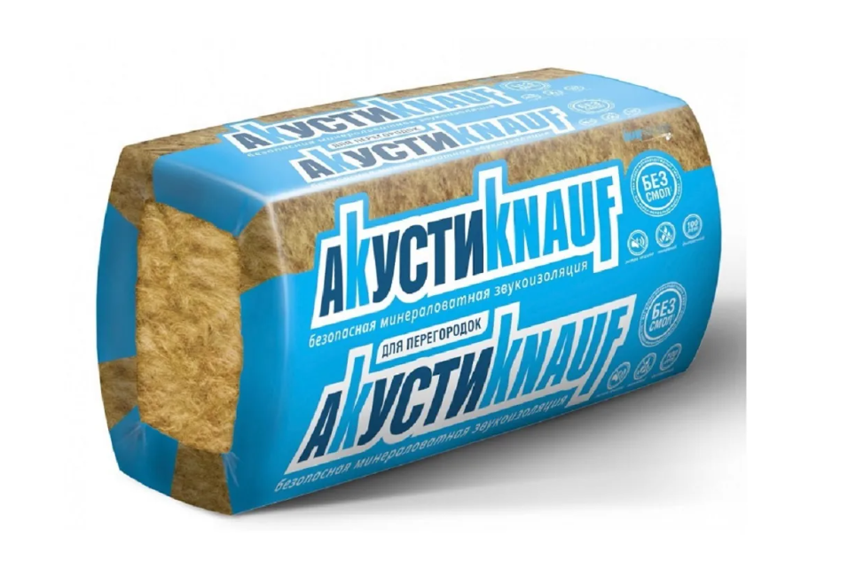 KNAUFINSULATON АкустиKNAUF (Плита) AS 50х610х1230мм 36 ПАЧ
